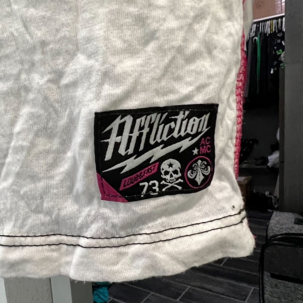 NWT Affliction AC Quality Motors Scoop T-Shirt - Picture 5 of 9